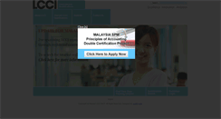 Desktop Screenshot of lcciasia.com