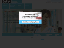 Tablet Screenshot of lcciasia.com